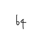 便利な数字スタンプ（個別スタンプ：12）