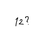 便利な数字スタンプ（個別スタンプ：13）