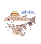 Today's Fish Head is sold out！（個別スタンプ：21）