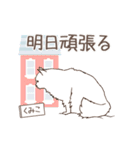 猫大好き【くみこ】北欧風名前スタンプ（個別スタンプ：20）