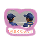 baby boy baseball（個別スタンプ：19）