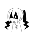 黒いよ！ブラックちゃん！（個別スタンプ：5）
