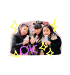 3人娘と愉快な弟たち（個別スタンプ：2）