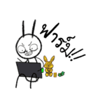 Freelance-Rabbit（個別スタンプ：24）