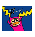 ピンクタイツ女子（個別スタンプ：10）