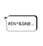 There's not enough time to type.（個別スタンプ：24）