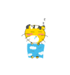 Flower cat life（個別スタンプ：13）