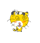 Flower cat life（個別スタンプ：16）