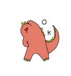 恐竜！怪獣！（個別スタンプ：21）
