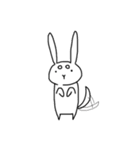 柴うさぎ（個別スタンプ：1）