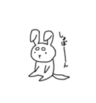 柴うさぎ（個別スタンプ：8）
