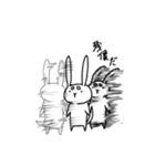 柴うさぎ（個別スタンプ：35）