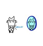 Invisible dairy cattle（個別スタンプ：1）