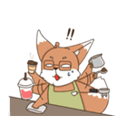 Cafe de Fox（個別スタンプ：11）