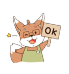 Cafe de Fox（個別スタンプ：13）