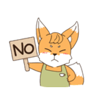 Cafe de Fox（個別スタンプ：14）