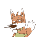 Cafe de Fox（個別スタンプ：18）