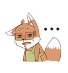 Cafe de Fox（個別スタンプ：21）