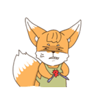 Cafe de Fox（個別スタンプ：28）
