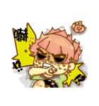 Rough frowned child（個別スタンプ：7）