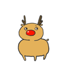 Reindeer G（個別スタンプ：4）