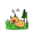Reindeer G（個別スタンプ：18）
