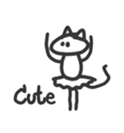 Leio the simple cat（個別スタンプ：24）