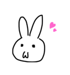 Rabbit Chill Chi（個別スタンプ：1）