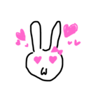 Rabbit Chill Chi（個別スタンプ：7）