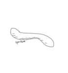 Bacterial shape（個別スタンプ：3）