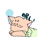一柴andおおかみさん（個別スタンプ：10）