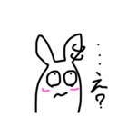 ピアスうさぎ（個別スタンプ：5）
