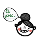 I am fine, Thank you and you？（個別スタンプ：20）