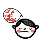 I am fine, Thank you and you？（個別スタンプ：27）