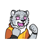 Snow Leopard With His Friends（個別スタンプ：2）