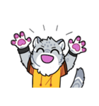 Snow Leopard With His Friends（個別スタンプ：4）