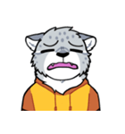Snow Leopard With His Friends（個別スタンプ：5）