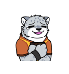 Snow Leopard With His Friends（個別スタンプ：20）