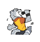 Snow Leopard With His Friends（個別スタンプ：25）