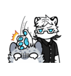 Snow Leopard With His Friends（個別スタンプ：37）