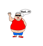 Funny Fatman（個別スタンプ：1）
