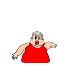 Funny Fatman（個別スタンプ：4）