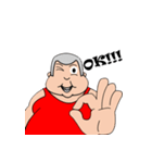 Funny Fatman（個別スタンプ：7）