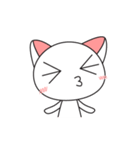 Qucing: Daily White Cat（個別スタンプ：7）