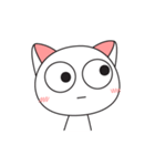 Qucing: Daily White Cat（個別スタンプ：9）