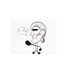 面白 ペイント（個別スタンプ：1）