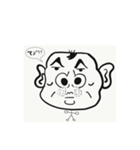 面白 ペイント（個別スタンプ：2）