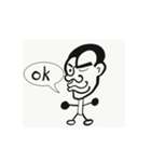 面白 ペイント（個別スタンプ：6）