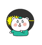 Aichi bear ＆ Dotty chick（個別スタンプ：24）