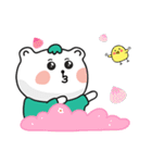 Aichi bear ＆ Dotty chick（個別スタンプ：38）